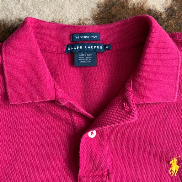 POLO Ralph Lauren Skinny Fit - Magenta - Picture 2 of 10